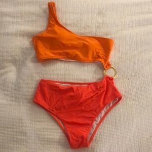 Orange Swimsuit